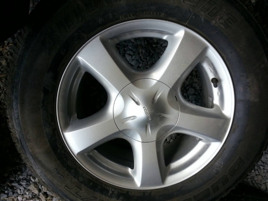 ขายแม็กอีซูซุ ขอบ 17 พร้อมยาง 265 65 17 ปี 12