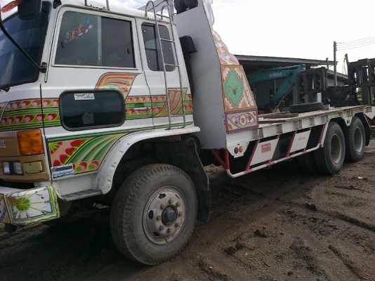 Hino KT725 เครื่อง HO7C วางหัวนอก สองเพลา มีไฮดลอลิคขึ้นลง ยางใหม่