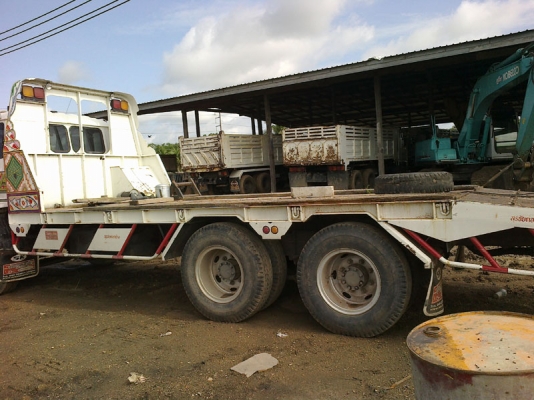 Hino KT725 เครื่อง HO7C วางหัวนอก สองเพลา มีไฮดลอลิคขึ้นลง ยางใหม่