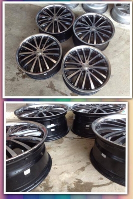 ขายล้อมือสอง ขอบ18 5/114 กว้าง7.5 ออฟ42 venerdi