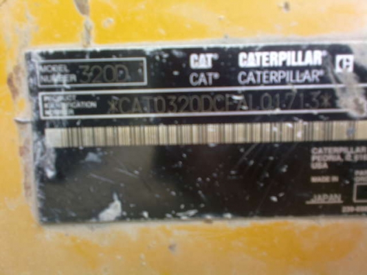 CAT320Dไฟฟ้าครบเอกสารใบแจ้งจำหน่าย55&times;&times;ชม.2300000-ต่อรองได้(ไม่รับนายหน้า)