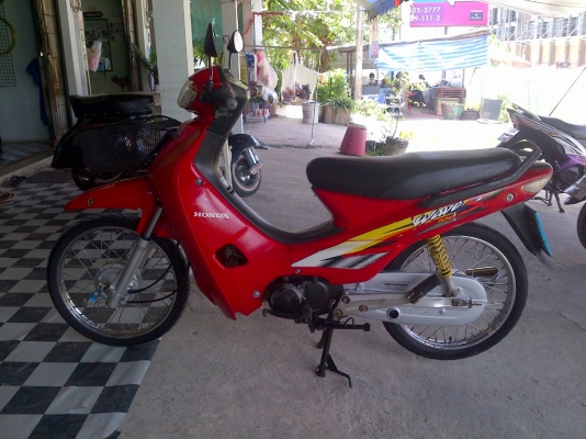 ขาย!เวฟ100 ปี46 รถเครื่องเดิมแน่นๆ  พร้อมใช้ ทะเบียน+เอกสารโอน ภาษีไม่หมด