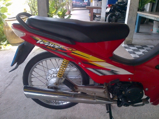 ขาย!เวฟ100 ปี46 รถเครื่องเดิมแน่นๆ  พร้อมใช้ ทะเบียน+เอกสารโอน ภาษีไม่หมด