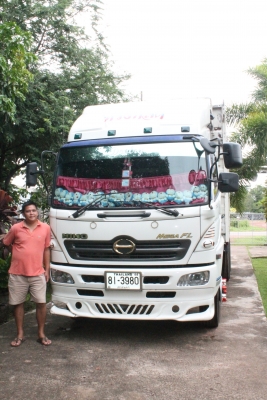 ขายHino Maga FL 220 กระบะสามมิต ยาว6.2เมตร สถาพสวยมาก