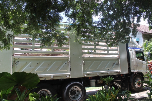 ขายHino Maga FL 220 กระบะสามมิต ยาว6.2เมตร สถาพสวยมาก