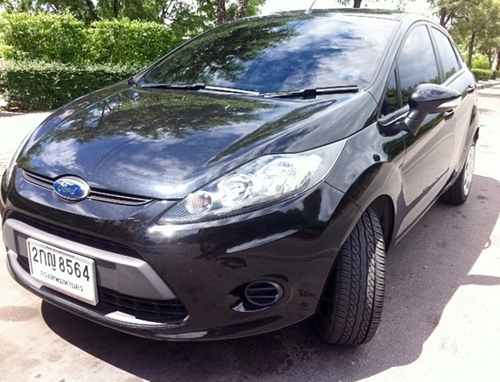 Ford Fiesta 1.4 Sedan ปี 2011 สีดำ