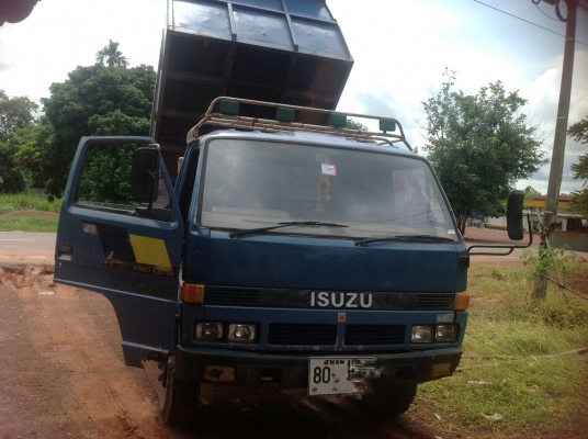 Isuzu npr115 ดั้มห้างแท้ เกียรยาวยกหัวได้ F หน้า หลัง