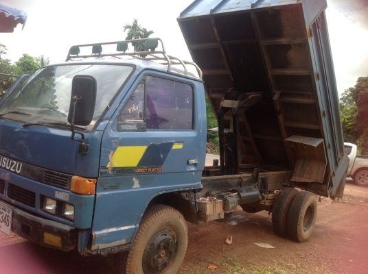 Isuzu npr115 ดั้มห้างแท้ เกียรยาวยกหัวได้ F หน้า หลัง