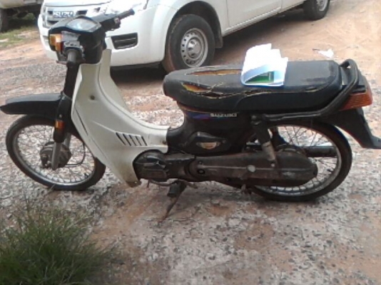 น้าฝากขาย จอดไม่ได้ใช้ ซูซูกิ RC100 เล่มพร้อมชุดโอน ภาษีขาดหลายปี