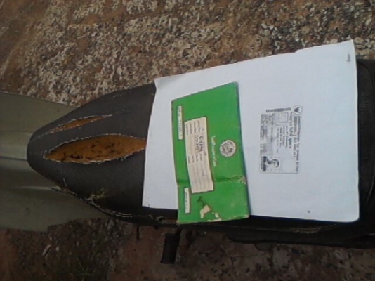 น้าฝากขาย จอดไม่ได้ใช้ ซูซูกิ RC100 เล่มพร้อมชุดโอน ภาษีขาดหลายปี