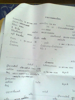 ดรีม125ปี52