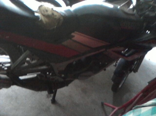 น้าฝากขายซูซูกิ RGV สภาพจอดนาน ภาษีขาดหลายปี เล่มพร้อมชุดโอน