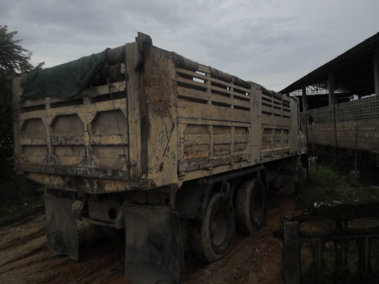 ขายรถสิบล้อ HINO F17ดั้ม สามมิตร เครื่อง 195 เทอร์โบ เครื่องแน่น เอกสารเล่มทะเบียนพร้อมโอน