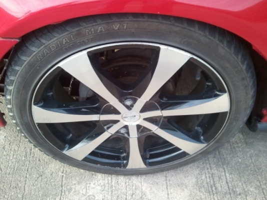 ขายล้อแม็ก 17-4/100/114 พร้อมยางสวยๆ(vip)