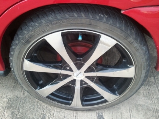 ขายล้อแม็ก 17-4/100/114 พร้อมยางสวยๆ(vip)