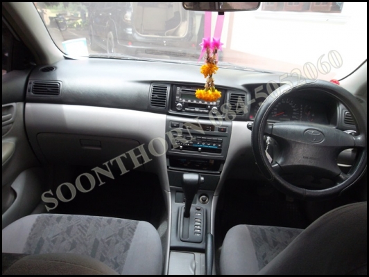 ขายด่วน รถเก๋ง TOYOTA, COROLLA ALTIS 1.6 (ABS-AIRBAG) โฉม altis ตัวใหญ่ เกียร AUTO เดิมๆ ทั้งคัน ไม่เคยติดเเก็ส เดิมๆ ประหยัด รถพร้อมใช้ ราคาสุดคุ้ม