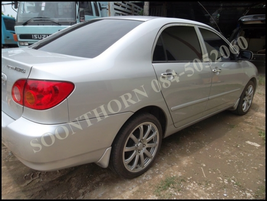 ขายด่วน รถเก๋ง TOYOTA, COROLLA ALTIS 1.6 (ABS-AIRBAG) โฉม altis ตัวใหญ่ เกียร AUTO เดิมๆ ทั้งคัน ไม่เคยติดเเก็ส เดิมๆ ประหยัด รถพร้อมใช้ ราคาสุดคุ้ม