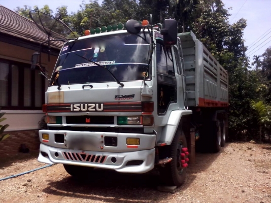 รถอีซูซุ 10 ล้อดั้ม FXZ 240 แรงม้า ปี 39 ( นางฟ้าแท้ )  สนใจติดต่อ 081 - 6079515