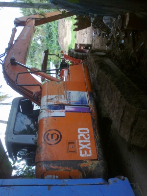 ขายรถแมคโคร HITACHI EX 120-2