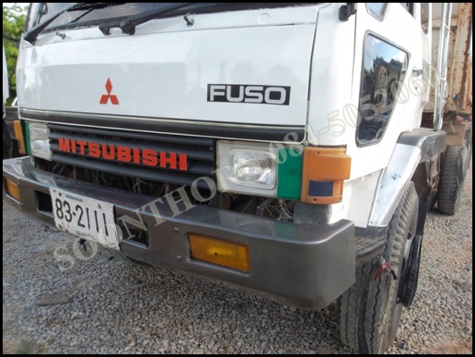 ขายด่วน รถบรรทุก 10 ล้อ ดั้ม MITSUBISHI FUSO 527M-TD 195 แรง สภาพเดิมๆ พร้อมใช้งาน ราคาสุดคุ้ม