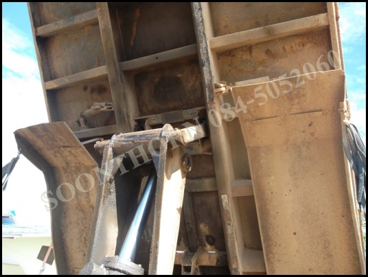 ขายด่วน รถบรรทุก 10 ล้อ ดั้ม MITSUBISHI FUSO 527M-TD 195 แรง สภาพเดิมๆ พร้อมใช้งาน ราคาสุดคุ้ม