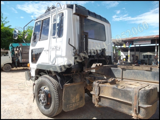 ขายด่วน รถบรรทุก 10 ล้อ ดั้ม MITSUBISHI FUSO 527M-TD 195 แรง สภาพเดิมๆ พร้อมใช้งาน ราคาสุดคุ้ม