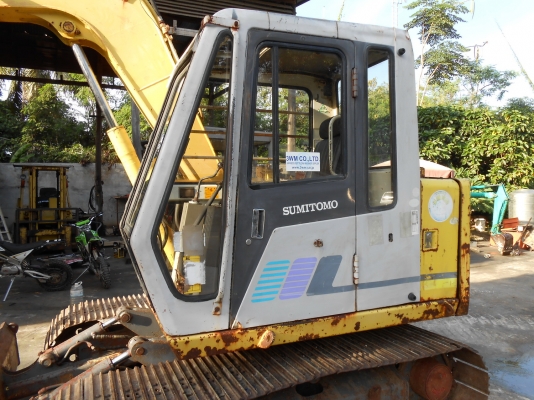 ขายรถขุด SUMITOMO S160 F2 คอนโทรลน้ำมัน ทำงานเร็ว เก่านอกพร้อมหัวแย๊ก NPK H- 3X พร้อมใช้งาน
