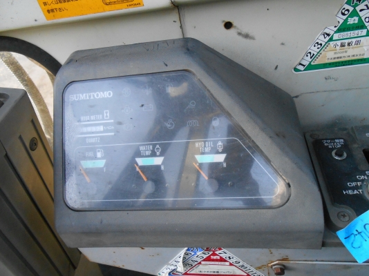 ขายรถขุด SUMITOMO S160 F2 คอนโทรลน้ำมัน ทำงานเร็ว เก่านอกพร้อมหัวแย๊ก NPK H- 3X พร้อมใช้งาน