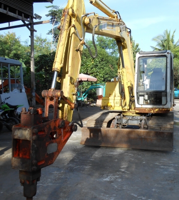 ขายรถขุด SUMITOMO S160 F2 คอนโทรลน้ำมัน ทำงานเร็ว เก่านอกพร้อมหัวแย๊ก NPK H- 3X พร้อมใช้งาน