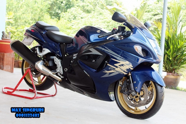 แม็กสิงห์บุรี//HAYABUSA 1300CC ปี2008 สภาพสวยใส เดิมๆ พร้อมใช้ อินวอย+สรรพาสมิตร 369000 ด่วน