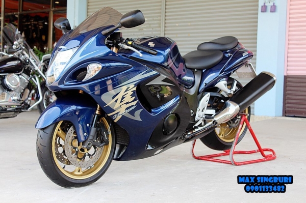 แม็กสิงห์บุรี//HAYABUSA 1300CC ปี2008 สภาพสวยใส เดิมๆ พร้อมใช้ อินวอย+สรรพาสมิตร 369000 ด่วน
