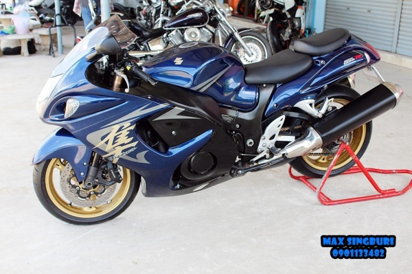 แม็กสิงห์บุรี//HAYABUSA 1300CC ปี2008 สภาพสวยใส เดิมๆ พร้อมใช้ อินวอย+สรรพาสมิตร 369000 ด่วน