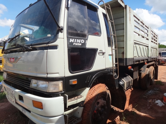 ขายด่วน  รถสิบล้อสองเพลาดัมพ์  HINO  FM  3M  240  กระจกไฟฟ้า  พร้อมขาย  พร้อมใช้งาน