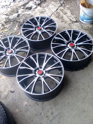 ขายล้อ LENSO 5รุ114 5รู100 ขอบ17 9000