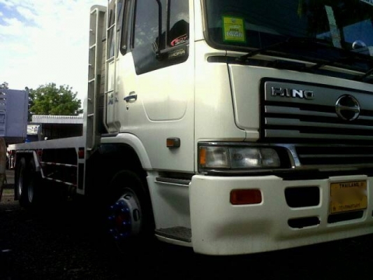 รถฮีโน่ 10 ล้อ พื้นเรียบ 320 แรงม้า ปี 51  สนใจติดต่อ 081 - 6079515