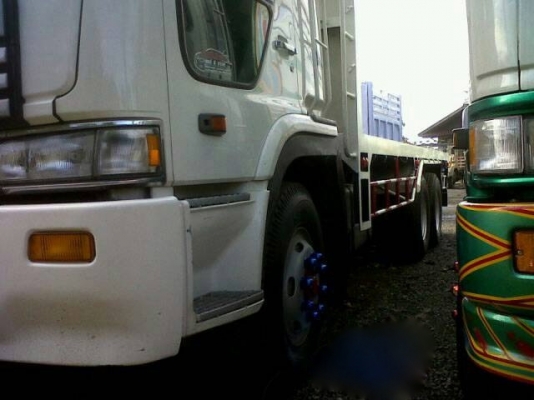 รถฮีโน่ 10 ล้อ พื้นเรียบ 320 แรงม้า ปี 51  สนใจติดต่อ 081 - 6079515