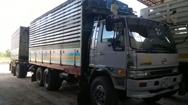 ขายรถพ่วง 18 ล้อ เพลาเดียว แม่-ลูกดั้ม กระบะเนียมคอกเกษตร HINO KT925 วางหัว 2K วางเครื่อง 2K รถสวยกำลังดี ราคาย้อมๆรีบจองด่วน ขายรถพ่วง 18 ล้อ เพลาเดียว แม่-ลูกดั้ม กระบะเนียมคอกเกษตร HINO KT925 วางหัว 2K วางเครื่อง 2K รถสวยกำลังดี ราคาย้อมๆรีบจองด่วน