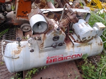 ขาย-เครื่องปั๊มลม แบบไฟฟ้า HITACHI มือสองจากญี่ปุ่นแท้