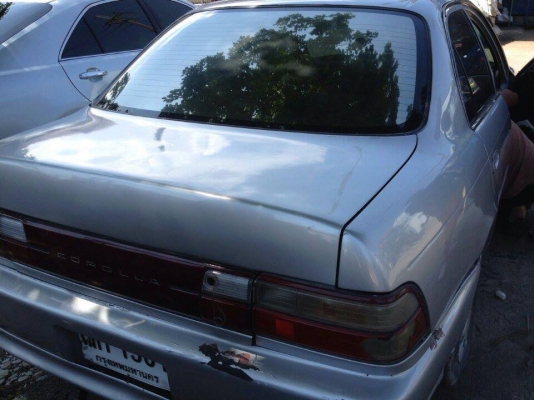 เป็นรุ่น AE101 ปี96 เครื่อง4aหัวฉีด แก๊ส สีเงาวาบ DVD/MP3