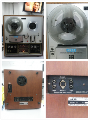 ขายเทปโบราณ ยี่ห้อ AKAI ใช้งานได้ ส่งฟรี