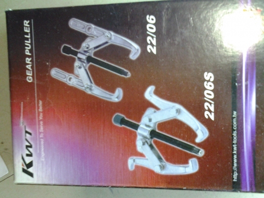 gear puller KWT  2jaw 6"   ตัวดูด พู่เล่เฟือง 2  ขา  3 ขา