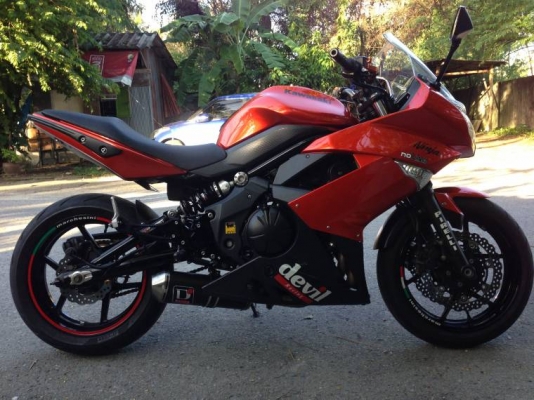 Kawasaki Ninja 650 ABS 2012 สีส้ม