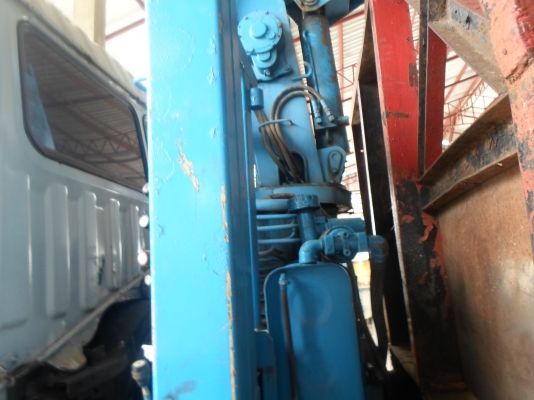 ขายรถ สิบล้อ HINO  260 แรง พื้นเรียบ ติดเครน เทนาโน 3.5 ตัน