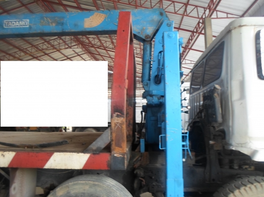 ขายรถสิบล้อ  HINO 260 แรง พื้นเรียบ ติดเครน เทอนาโน่