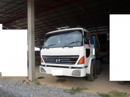 ขายรถสิบล้อ  HINO 260 แรง พื้นเรียบ ติดเครน เทอนาโน่
