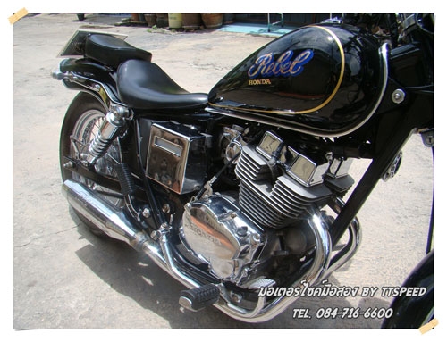 ขาย Honda Rebel 250 ทะเบียนแท้ท่อแทร็ปคู่ ขาย Honda Rebel 250 ทะเบียนแท้ท่อแทร็ปคู่