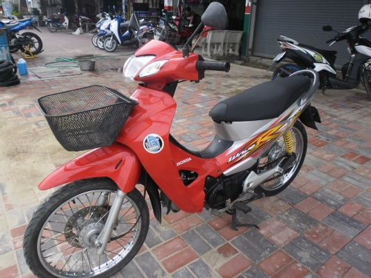 wave125Rปี50รถบ้านเครื่องแน่นๆสีเดิมเปลือกแท้เดิมภาษีเต็ม