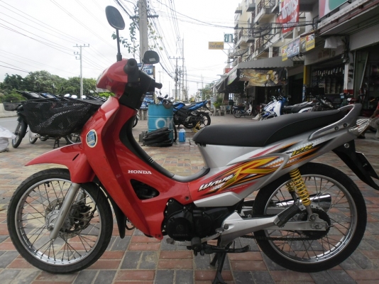 wave125Rปี50รถบ้านเครื่องแน่นๆสีเดิมเปลือกแท้เดิมภาษีเต็ม