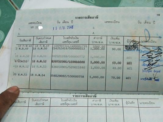 ขายทะเบียนรถตู้TOYOTA