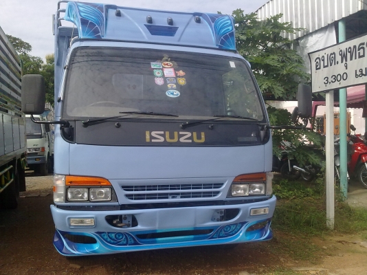 ขาย NPR 120 แรง เพาว์เวอร์แอร์เย็นเจี๊ยบ! รถปี 42 กะบะยาว 5 เมตร